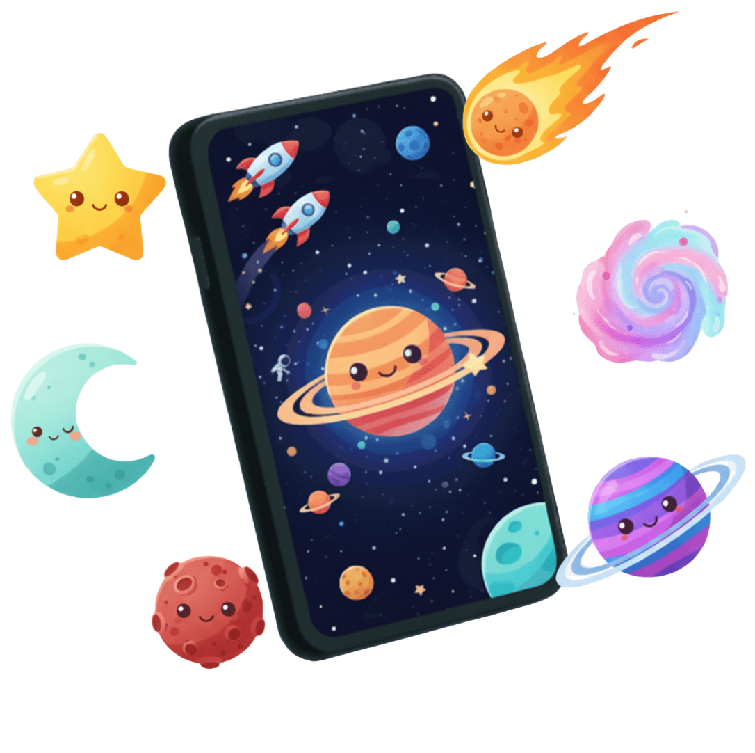 Mobile game preview illustration